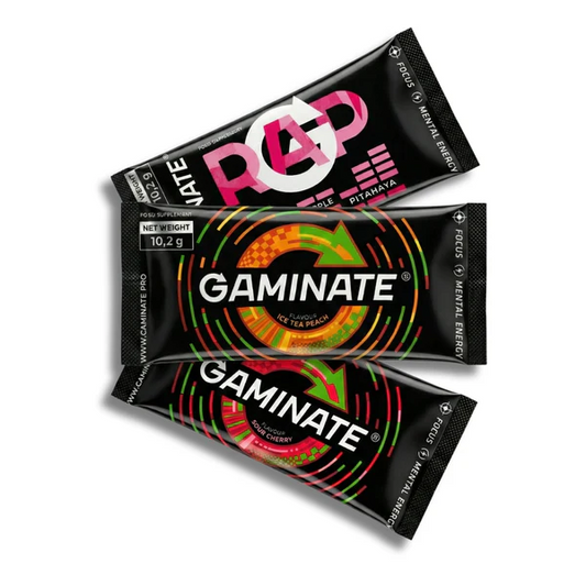 Gaminate Energy – Supliment Energizant pentru creier | Concentrare și energie mentala si fizica| 0% zahăr |