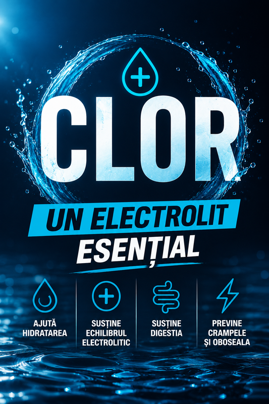 Clor - un electrolit de care ne este frica