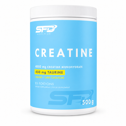 Creatină Monohidrat cu Taurină – Energie și Performanță la Antrenament SFD Creatine 500g