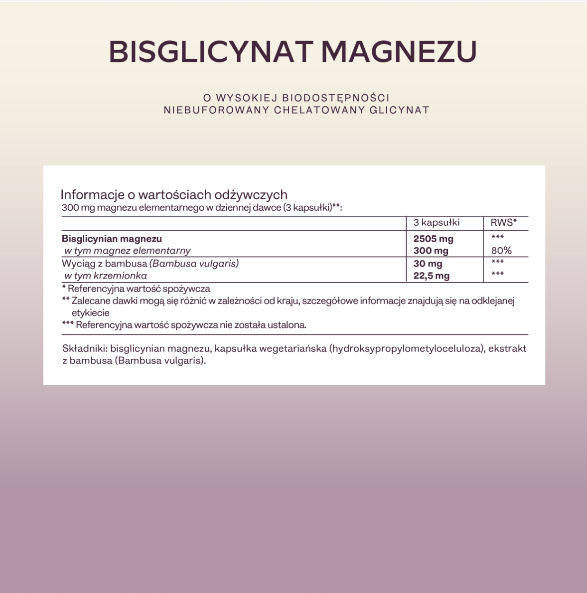 AAVALABS Magnesium Bisglycinate, Chelated Magnesium Bisglycinate, 300 mg Elemental Magnesium, 180 Vegetarian Capsules