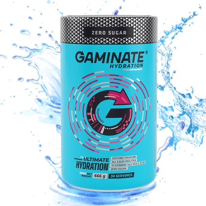 GAMINATE HYDRATION toți 6 electroliți + 13 vitaminele, izotonic de hidratare cu minerale  în concentrații ridicate