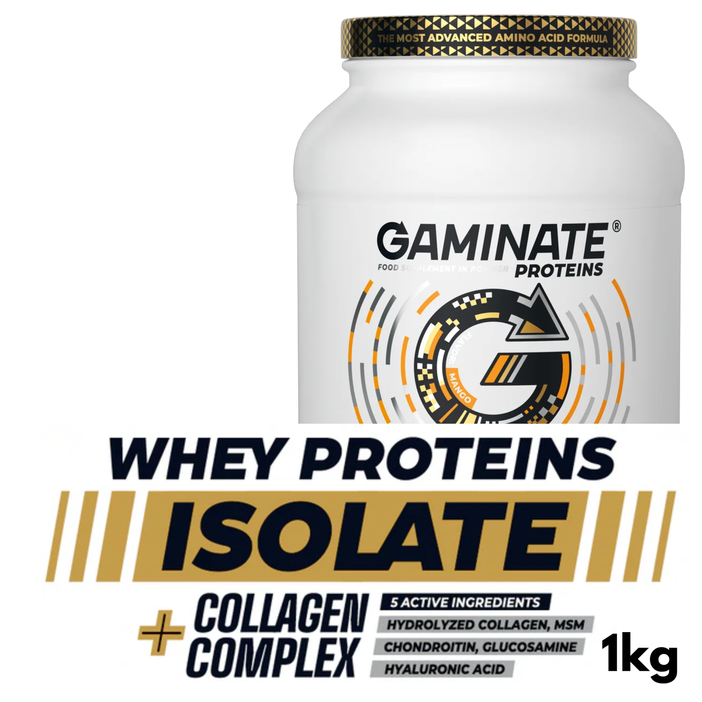 GAMINATE PROTEINA, IZOLAT DIN ZER PUR