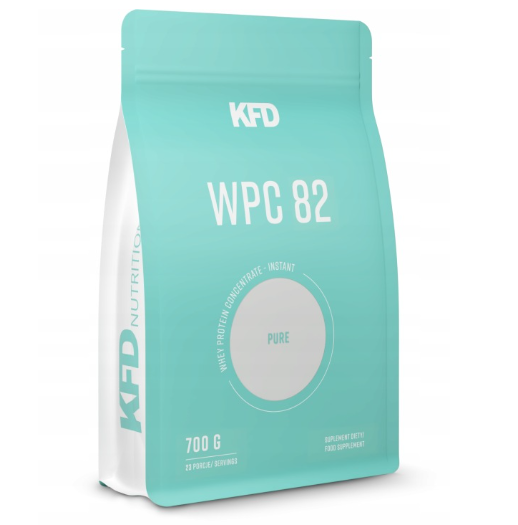 Proteină din Zer Naturală 700g, WPC = Whey Protein Concentrate, 82% Proteine, Fără Zahăr, Fără îndulcitori