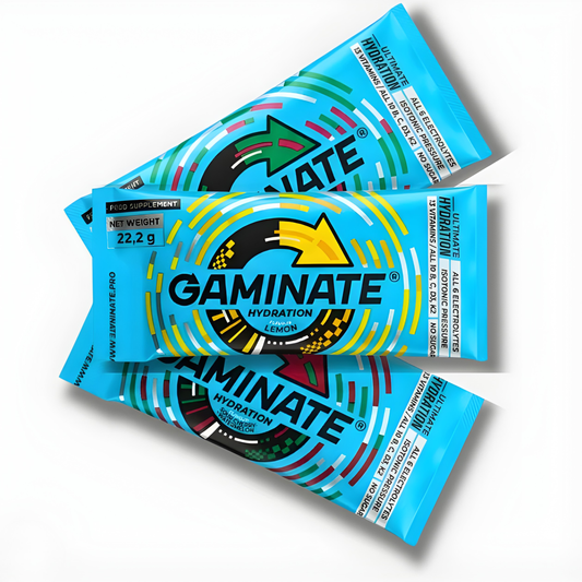 Starter Pack 3x GAMINATE HYDRATION toti 6 electroliți + 13 vitaminele, izotonic de hidratare